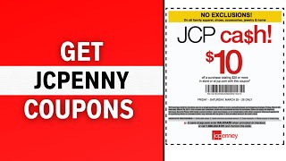 Get JCPenny Discount Coupons Easily | JCPenny Discount Coupons (2024)
