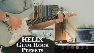 Greatest Glam Rock Presets for Line 6 Helix