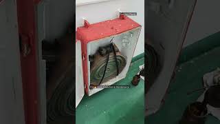 🔥 Fire hose box inspection and maintenance