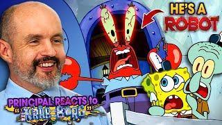 School Principal Reacts - SpongeBob SquarePants S3E9 - 