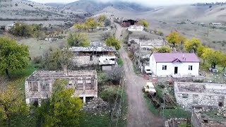 Hadrut town and Tug village in Khojavend — drone footage (2020)