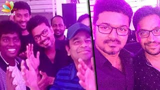Vijay hosts Mersal Success Party in his home | Latest Tamil Cinema News | Thalapathy