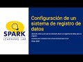 Configuración de un sistema de registro de datos