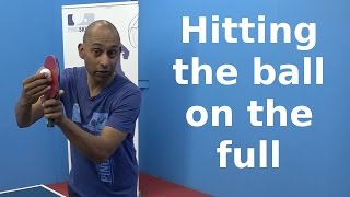 Hitting The Ball Before It Bounces | Table Tennis | PingSkills