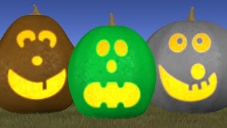 Learn Colors with Rolling Pumpkins