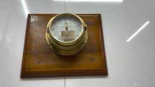 Original Authentic Reclaimed Marine Instrument Barigo Barometer Typ Nr. 1500 #barometer #barigo