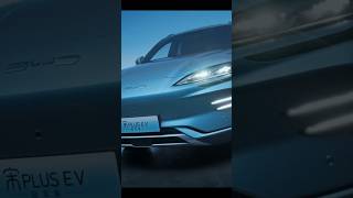 🔋BYD Plus🚘EV Car⚡️Ocean Blue BYD EV 2023😱Styling Unique Features of EV from FUTURE #shorts #ev #car