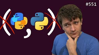 tuple syntax doesn't have parens (beginner - intermediate) anthony explains #551