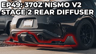 STAGE 2 Rear Diffuser for 370z V2 Nismo (by PIOTR GRZELAK) | Install Guide