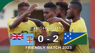 Fiji Vs Solomon Island 0-2 All Goals Highlights Friendly 2023 By @To ...