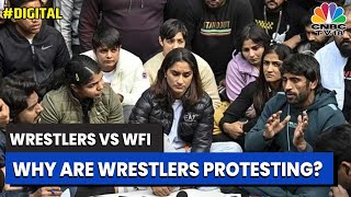 Top Wrestlers Protest Against the Wrestling Federation of India & Its President in Delhi, Here's Why