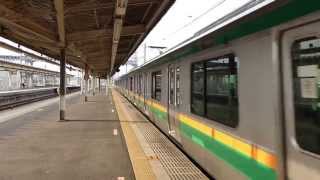 2013.05.26 ＪＲ宇都宮線上野行きE231系電車、白岡駅到着