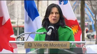 La mairesse de Montréal Valérie Plante discute de son plan de réouverture pour l’été – 18 mars 2021