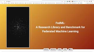 NeurIPS 2020 FedML Live Demo