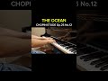 쇼팽 에튀드 대양 전공자 구별법 chopin etude 25 12