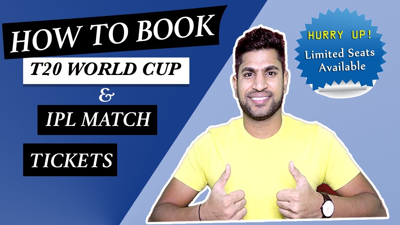 How To Book T20 World Cup Cricket Match Ticket Booking Online | Vivo ...