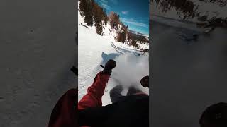 GoPro | Skiing a Hidden Line at Mammoth Mountain 🎬 Chris Benchetler #Shorts