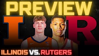 Illinois vs. Rutgers Game Preview and Predictions!