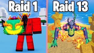 Beating Every FRUIT RAID BOSS with Western Dragon (Blox Fruits)