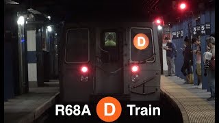 ⁴ᴷ R68A (D) Train at 59th Street