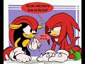 knuckles has anger problems