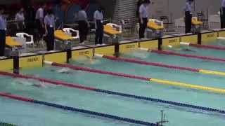 KONAMI OPEN 2015 女子 100Br 中学生決勝