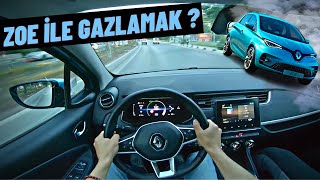 ELEKTRİKLİ ZOE İLE GAZLAMAK ? RENAULT ZOE İNCELEME POV SÜRÜŞ