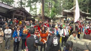 平成28年高杜神社御柱祭