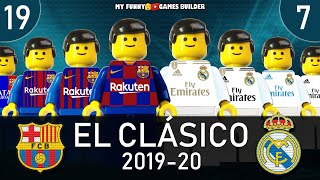 Road To Barcelona Real Madrid • El Clásico 2019/20 LaLiga • All Goals Highlights Lego Football Film