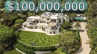 Inside a $100,000,000 SPECTACULAR Generational Estate Mega Mansion in Beverly Hills California!