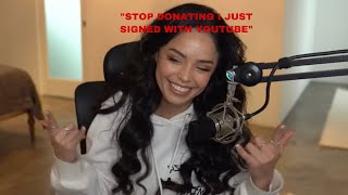 Valkyrae Is Too Rich So She Tells Her Chat To Stop Donating