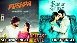 Pushpa & Radhe Shyam Songs Update | Pushpa Second Single Update | Pushpa & Radhe Shyam Latest Update