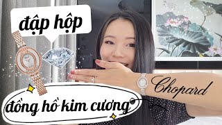 ĐẬP HỘP ĐỒNG HỒ KIM CƯƠNG CHOPARD HAPPY DIAMONDS | Unboxing - Review | MIMI OFFICIAL