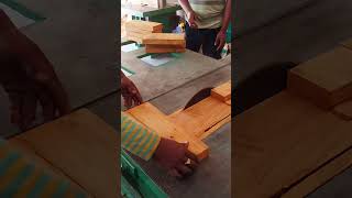 কাটিং মেশিন দিয়ে কাঠ কাটা হচ্ছে  #woodcutting #furniture  #furnituredesign #woodworking