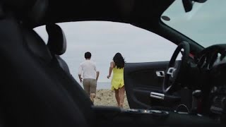 Couple Running To Beach Stock Video