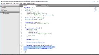 Angular Directives Link Functions