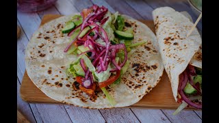 Tortillas with chicken and vegetables Tortilla recipes | The most delicious tortillas