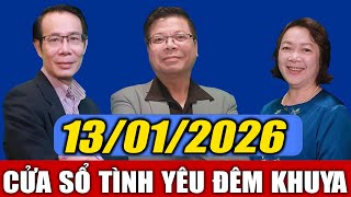 Nghe Cửa Sổ Tình Yêu VOV Đêm Khuya Ngày 13/01/2026 | Đinh Đoàn Tư Vấn Hôn Nhân Gia Đình