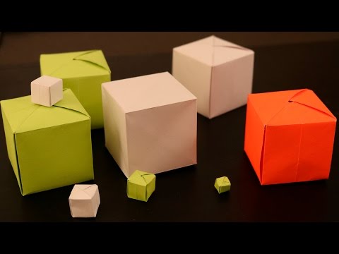 How to Make a Paper Cube How to Make a Paper Cube