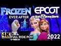 4K Frozen Ever After | Low Light POV | January 2022 | Epcot | Disney World