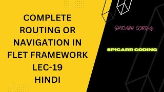 Flutter With Python using Flet Framework Full course |Complete Routing | Tutorial-19| Python