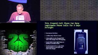DEF CON 22 - Weston Hecker - Burner Phone DDOS 2 dollars a day : 70 Calls a Minute
