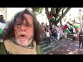 ramon grosfoguel in a demonstration in solidarity with palestine cape town south africa