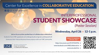 Spring Interprofessional Student Showcase 2023