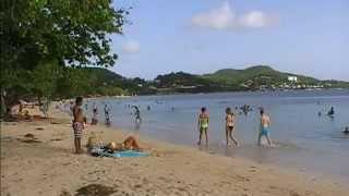 Plage de la pointe Marin Sainte Anne Martinique