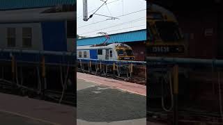 MEMU Horn 📯  Erode to Palakkad Town Memu Express departing Erode Jn #shorts