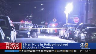 2 Officers Taken To Hospital Following Police-Involved Shooting In Queens