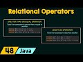 Relational Operators in Java