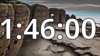 1 Hour 46 Minutes Countdown Timer With Alarm Sound At the End (Simple Beep)