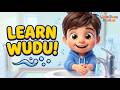 Learn Wudu Song! 💦 | How to Make Wudu for Kids | Vocals Only Nasheed